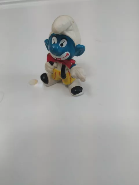 1978 Puffo Pagliaccio Clown Smurf I Puffi