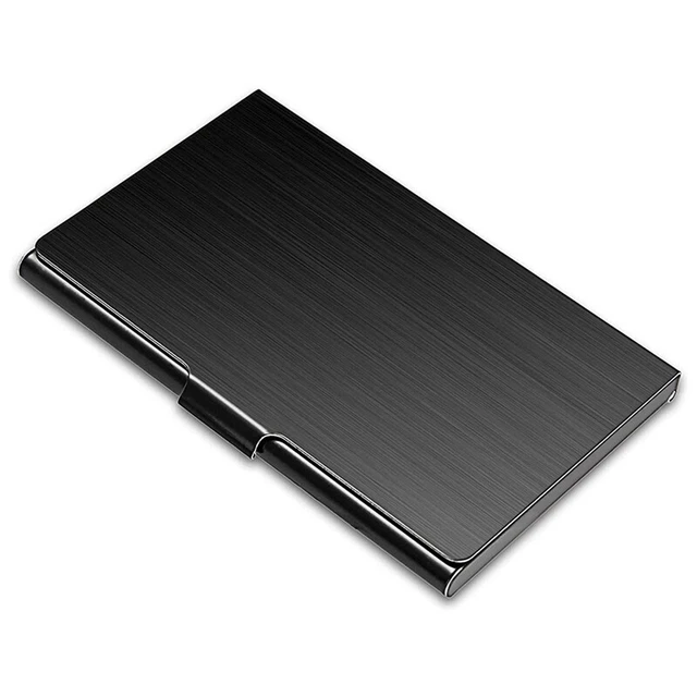 Business Card Holder, Slim Business Card Case,  Metal Card Case, Purse NameU4