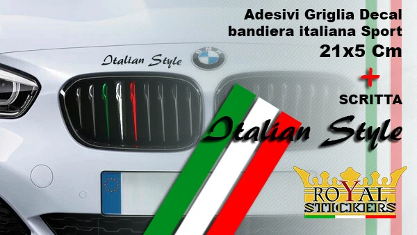 Adesivo Bandiera Italiana 15x10 Cm | Tricolore Italia | Anti-UV E Impermeabile | Per Auto, Moto, Barca - Foto 4