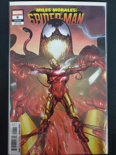 Miles Morales Spider-Man #6 Clarke Connecting Variant Marvel 2023 VF/NM Comics