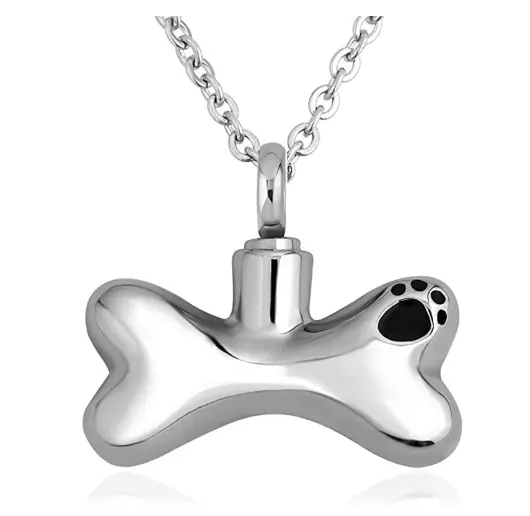 Cremation Jewellery Ashes Urn Necklace Pendant Memorial Keepsake Locket Pet Dog