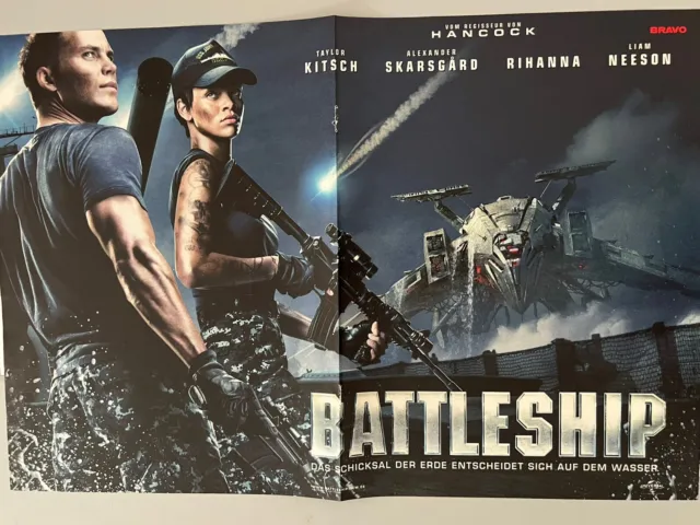 A3 Poster Rihanna Battleship & Mandy Capristo Monrose