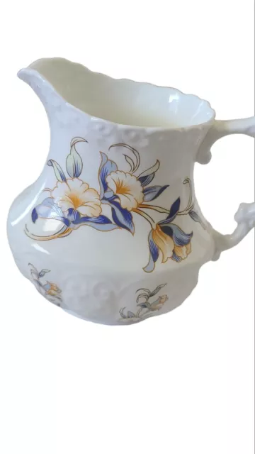 Aynsley Fine English Bone China 2 3/4 Cup Creamer Pitcher Just Orchids