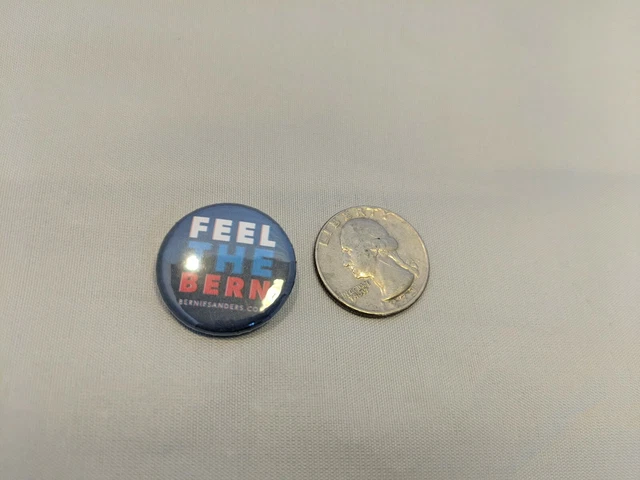 Bernie Sanders 2020 Buttons/Pin Set Of 10, 1" diameter pins. Free Shipping 8