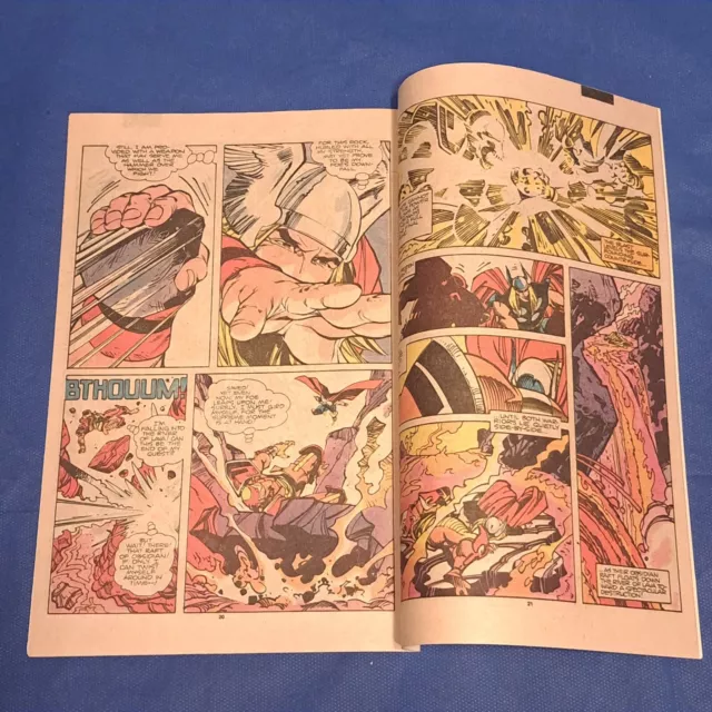 The Mighty Thor #338  2nd Beta Ray Bill 1983 Newsstand Marvel Comics 7