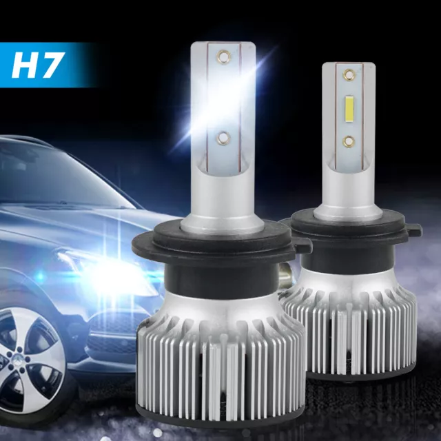 For Subaru Legacy Outback 2005-2014 LED Headlight Kit Low Beam White 2x H7 Bulbs