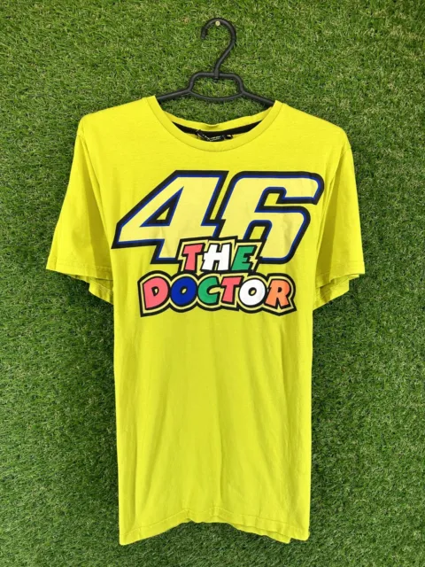 Yamaha # 46 Vr Rossi Motogp Motorcycle Shirt Tee Jersey Official Product Size Xl