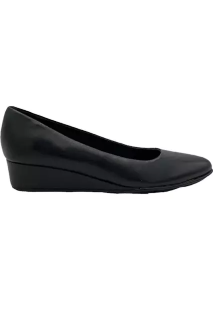 Easy Spirit Leather Low Wedge Abelle