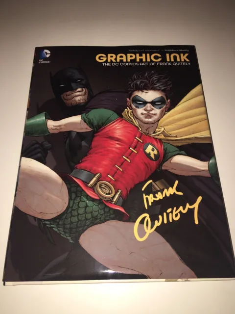 Graphic Ink The DC Comic Art Of Frank Quitely Hardback 367 Pages Of Art Work