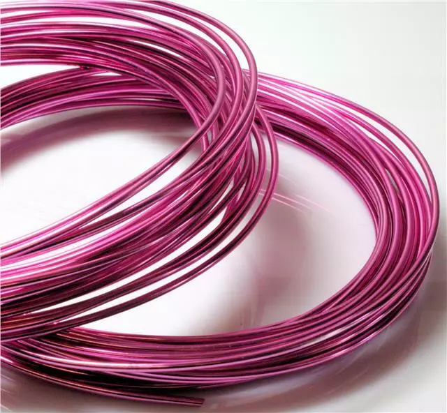 ALUMINIUM JEWELLERY CRAFT WIRE 0.8mm 1mm 1.5mm 2mm 20 COLOUR CHOICE 10mtrs - 6mt