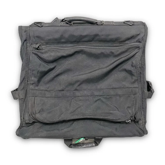 Vintage TUMI Alpha Bifold 24" Large Garment Bag Black Ballistic Nylon USA Made 2