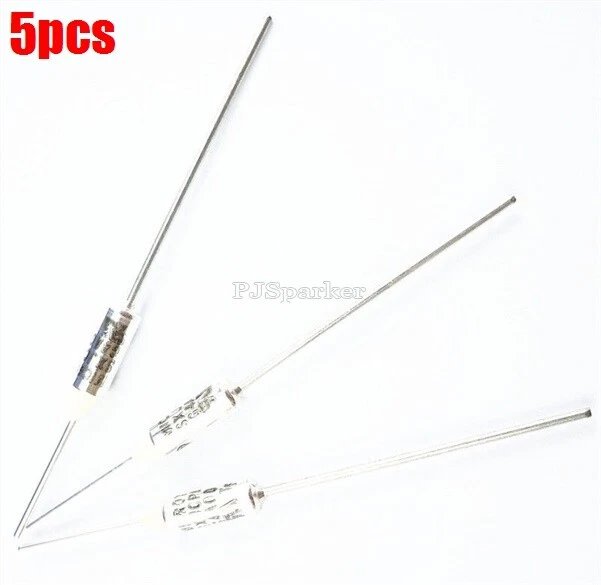 5Pcs Microtemp Thermal Fuse 257℃ Cutoff 10A 250V G4A00 New Ic bb