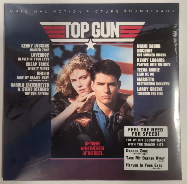 Top Gun – (Original Motion Picture Soundtrack) - LP Vinyl Record 12" - NEW