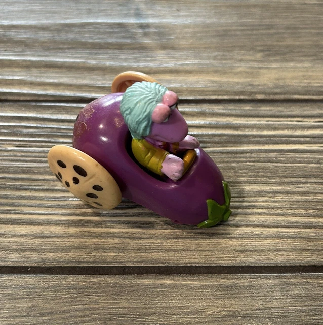 VINTAGE McDonald's 1988 Fraggle Rock - Mokey in Eggplant Car Action Toy N