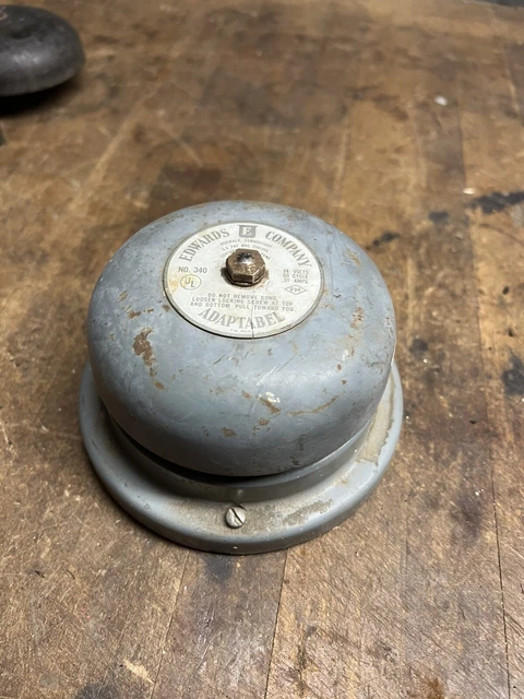 VINTAGE OLD EDWARDS Electric No 340 Adaptabel Telephone Phone Bell