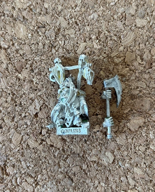 WARHAMMER FANTASY ODDGIT Night Goblin Shaman Métal Old World Games Workshop Gw EUR 30,00 - FR