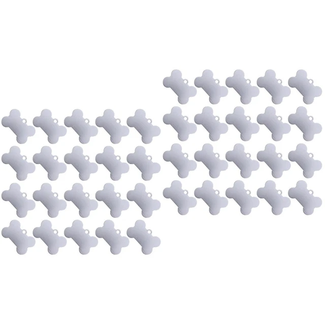 40 PCS Ébauches D'estampage De Bijoux Numéro De Téléphone Décorer