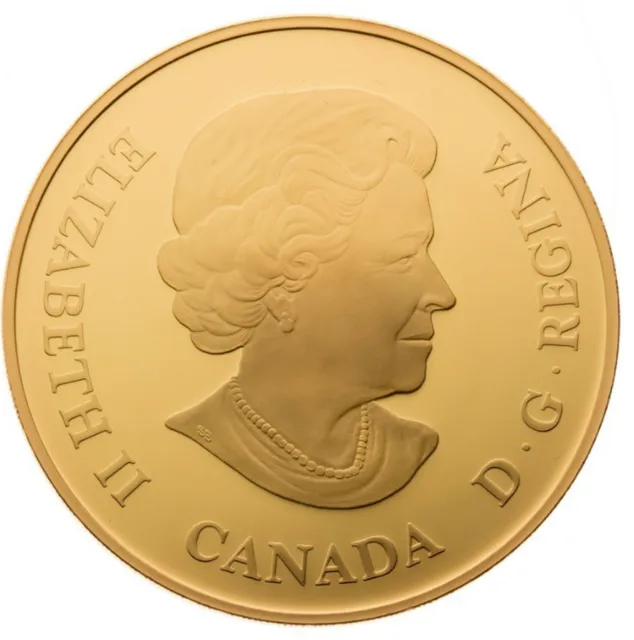 "80th Birthday of the Queen" - 14-kt Goldmünze   PP  1125g   Kanada 2006 2