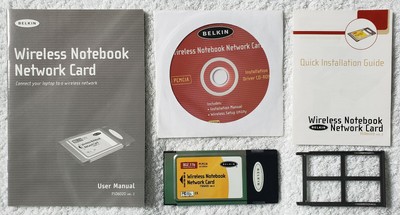 NOTEBOOK Wireless BELKIN Scheda di rete 