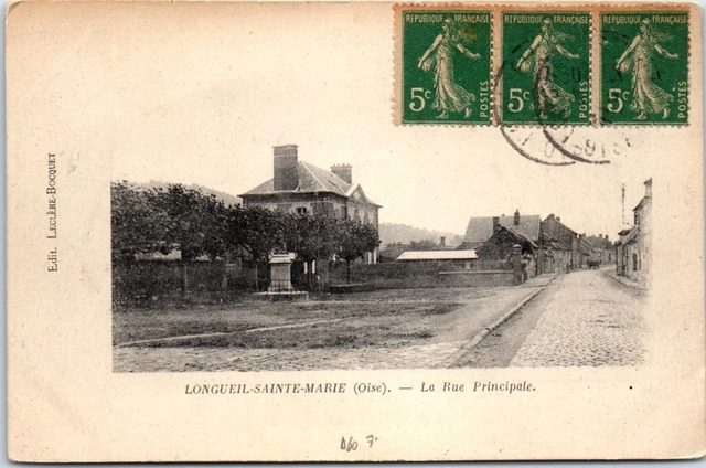 60 LONGUEIL SAINTE MARIE - la rue principale