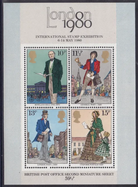 1980 GB London International Stamp Exhibition SG MS1099 Mint MNH Mini Sheet