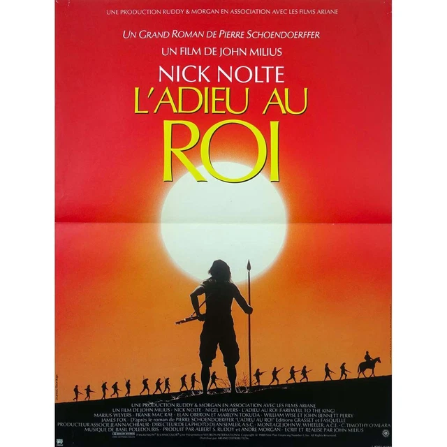 ADDIO AL RE Poster originale del film 15x21 pollici 1989 John