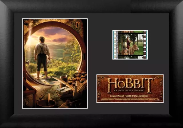 The Hobbit An Unexpected Journey 35mm Film Cell Minicell Display BRAND NEW!