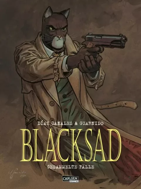 Blacksad: Gesammelte Fälle ✅ Neuausgabe von Juan Diaz Canales & Juanjo Guarnido