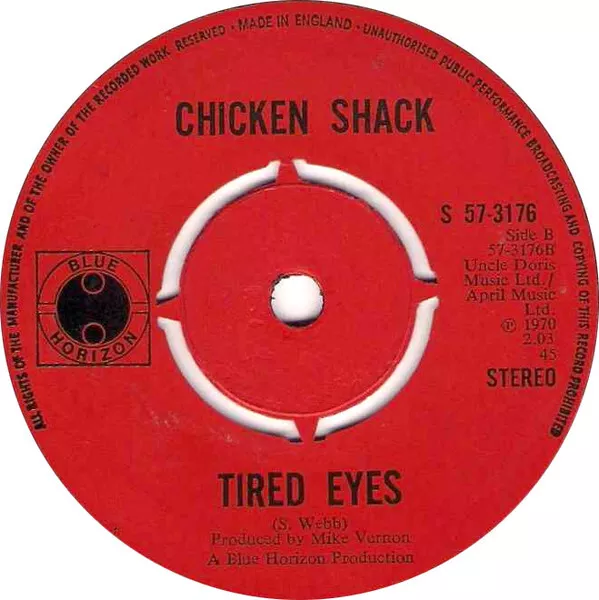 Chicken Shack - Sad Clown  (7", Single) 2