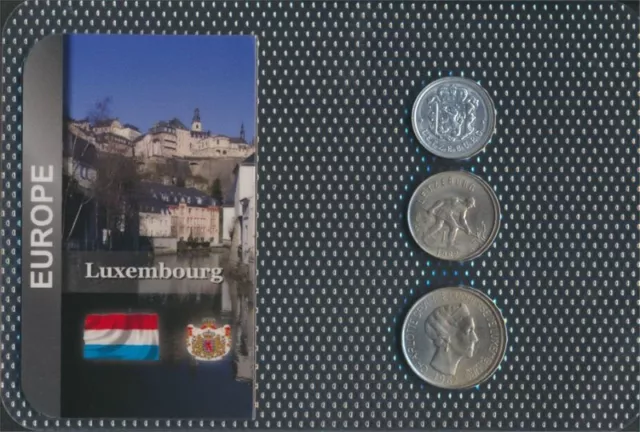 Luxemburgo Flor di cuño (FDC) Series de monedas de 1954 2 (10091729