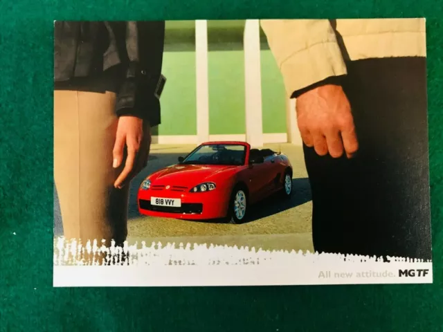 Mg Tf 115 135 120 Stepspeed 160 Sales Brochure Post Card