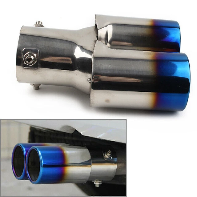 Silenziatore Sportivo Universale 1722 - Acciaio Inox, Doppia Uscita, Per Auto E Moto, Suono Sportivo - Foto 6