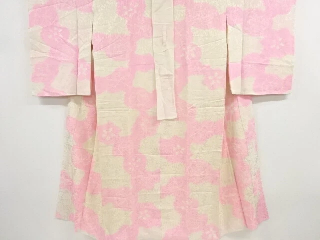 6829091: Japanese Kimono / Antique Juban / Shibori / Flower