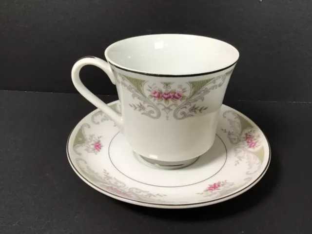 Alberon Translucent Fine China Cup and Saucer