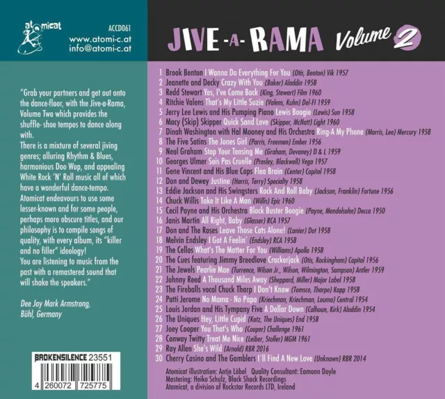 CD - VA - Jive-A-Rama Vol. 2 2