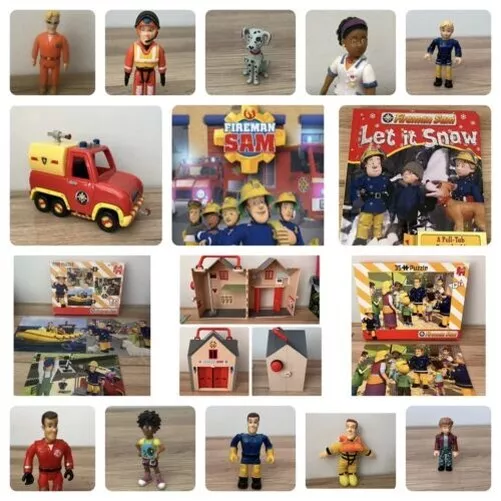 Fireman Sam Action Figurines, Jouets Doux, Véhicules Multi Liste Choisir Objet