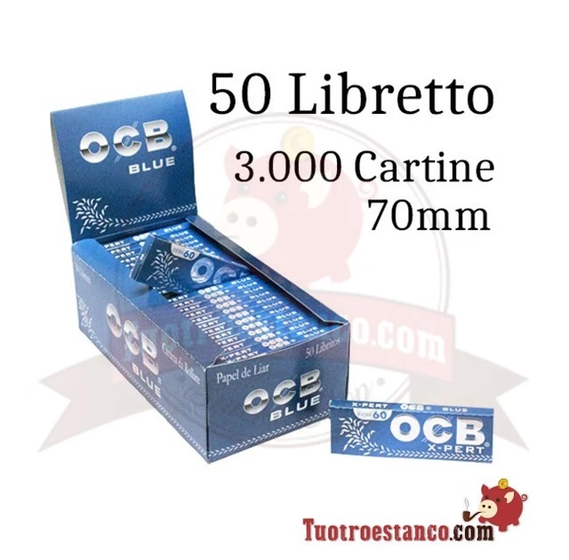 3.000 Cartine OCB Orange Arancione 70 Mm + 3.000 FILTRI Doberman 6 X 15mm - Foto 4