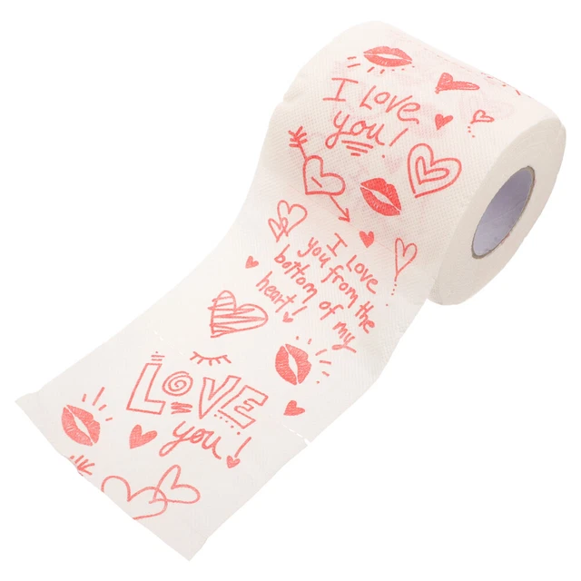 Carta igienica decorativa in tessuto stampato San Valentino carta igienica stampa alla rinfusa