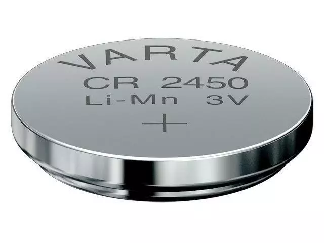 5 x VARTA CR2450 Lithium Markenbatterien CR 2450 NEU