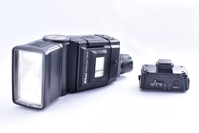 Nikon Speedlight SB-16 and AS-9 Flash for Nikon F3 FE2 FM2 FG Series  From Japan