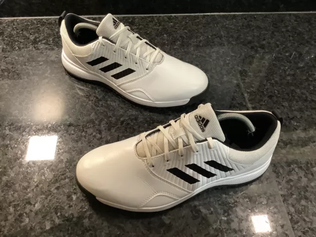 Adidas CP Traxion Men’s Spikeless Waterproof Golf Shoes. Size 10