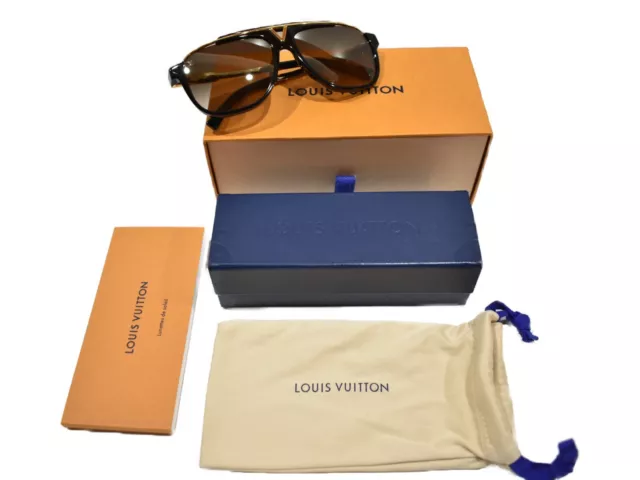LOUIS VUITTON Z1019E Clockwise Teardrop Logo Monogram Lens Unisex Sunglasses