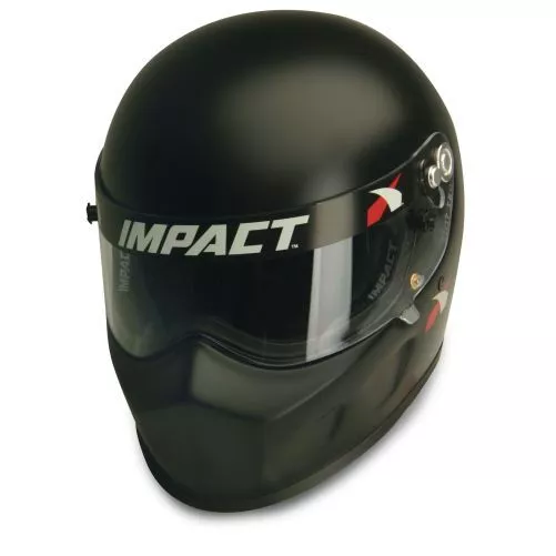 Impact Racing 13320612 Driving Helmet Champ ET Snell20 X- Large Matte Black NEW