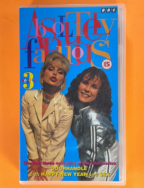 ABSOLUTELY FABULOUS VHS collection box set, Series 1, 2 & 3