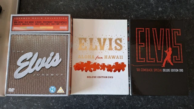 ELVIS JUKEBOX COLLECTION, Aloha From Hawaii & 68' Comeback Deluxe ...