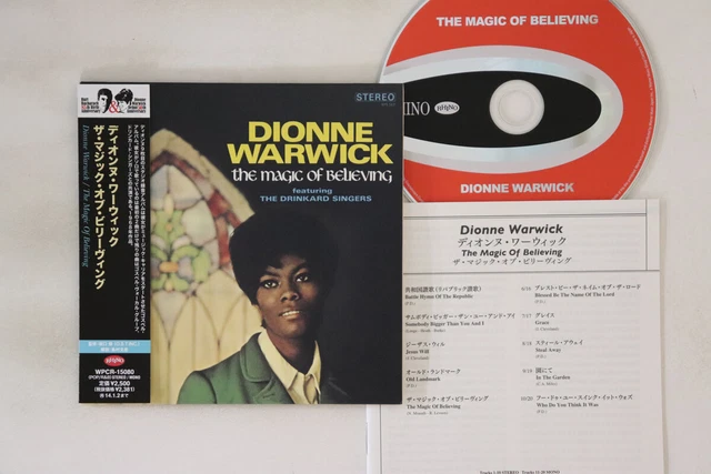 CD DIONNE WARWICK Magic Of Believing WPCR15080 RHINO JAPAN