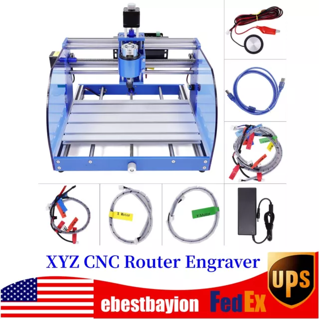 3018 pro 3 Axis Cnc Router Engraving Machine Kit XYZ CNC Router Engraver Upgrade