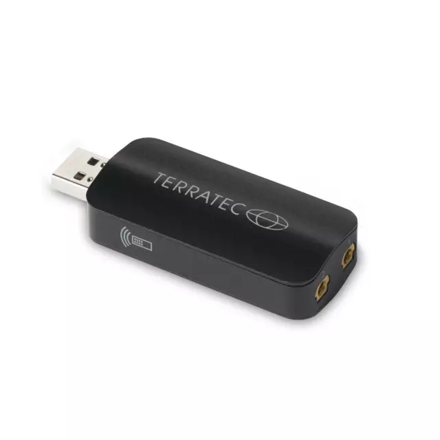 TERRATEC T5 USB 2.0 Stick HDTV Dual DVB-T Empfänger 2 Tuner Mobiles Fernsehen TV