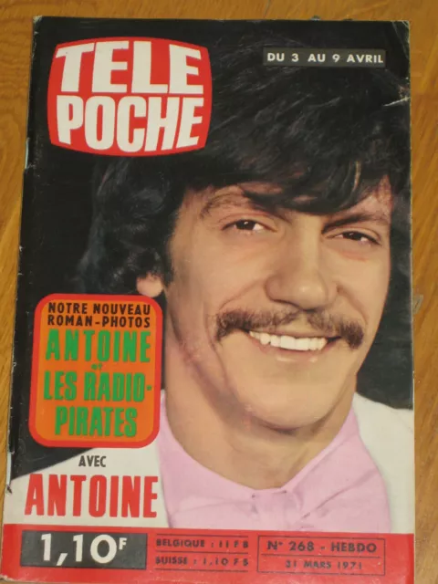 Tele Poche 1971  N° 268  Complet Antoine