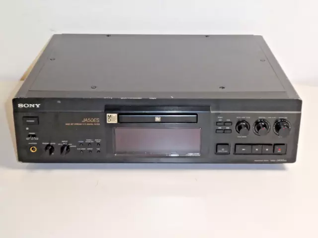 Sony MDS-JA50ES High-End Mini-Disc Recorder, Laufwerk DEFEKT, Rest ok